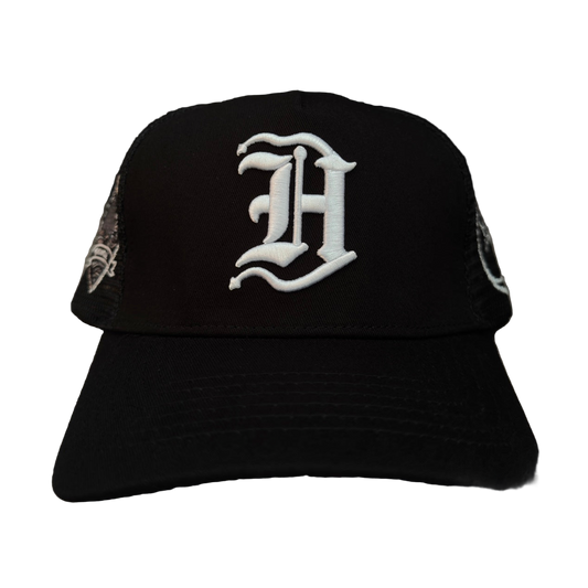 Shooting H "Blk/Whi" Trucker