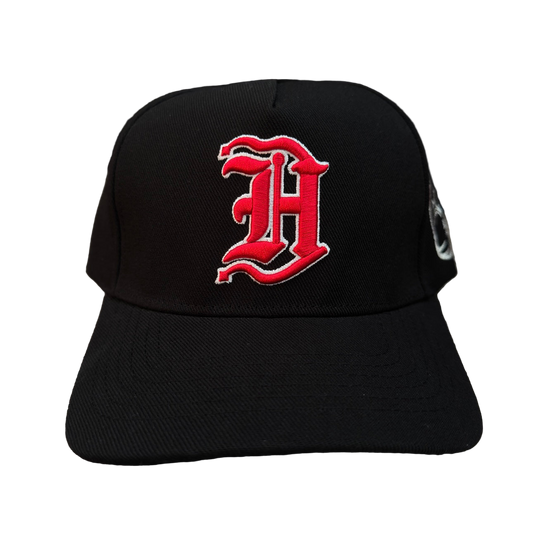 Shooting H "Blk/Red/Whi" Snapback