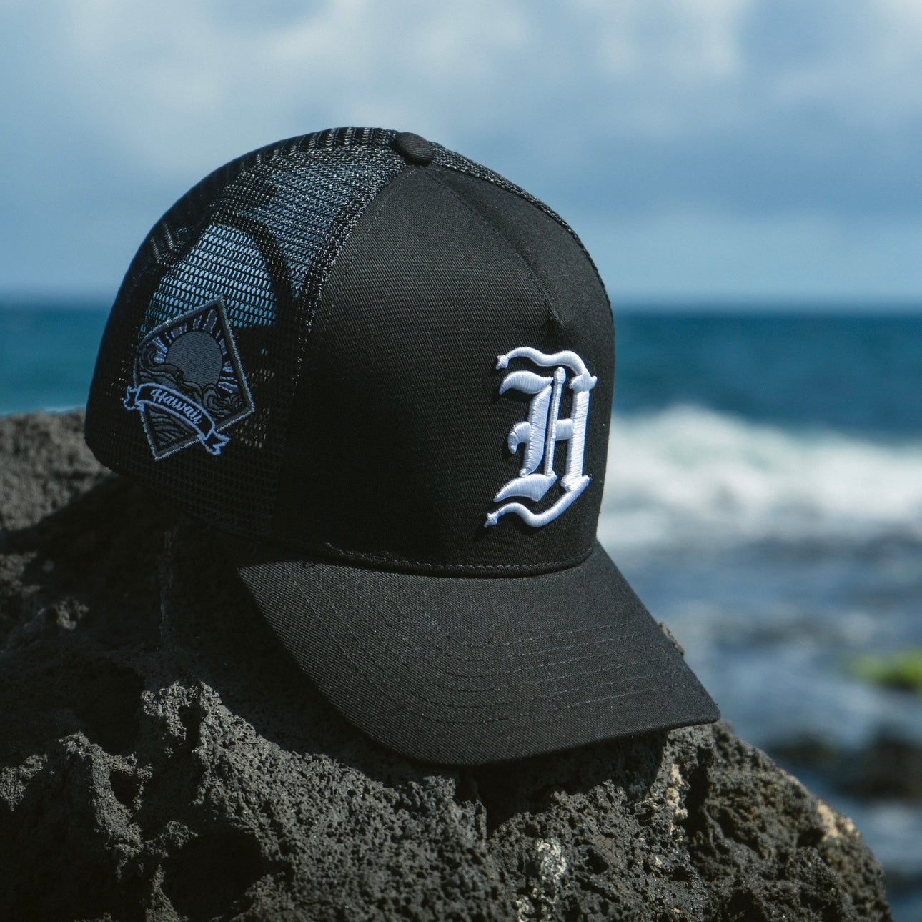 Shooting H "Blk/Whi" Trucker