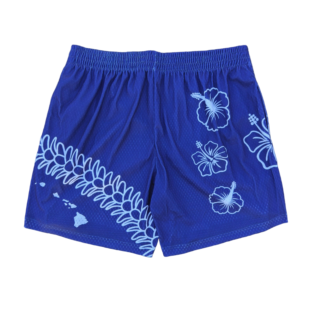 Hawaii Mesh Short - Navy/White