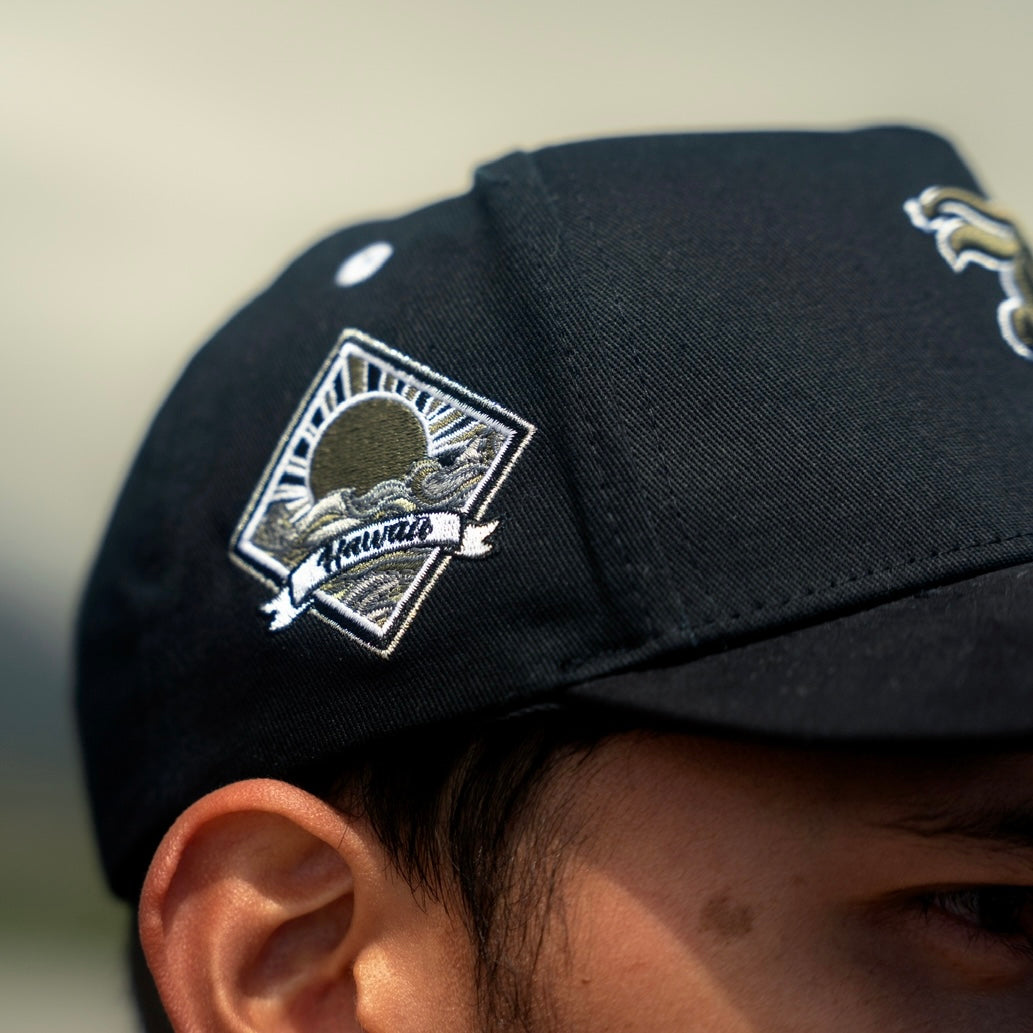 Shooting H "Blk/Olv/Whi" Snapback